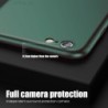 Luxury 360 full cover - with tempered glass screen protector - for iPhone - blackProtection