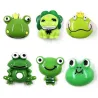 Decorative fridge magnets - green frogs - 6 piecesFridge magnets