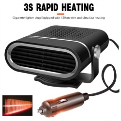 Portable car heater - cooler - defroster - demister - 360 degree heating / cooling fanStyling parts