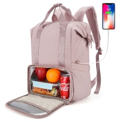 Travel / picnic backpack - insulated lunch storage - charging port - large capacityBackpacks