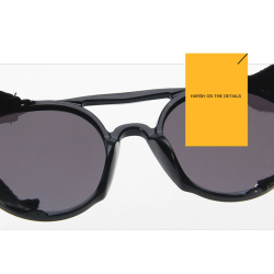 Punk style sunglasses - with side cover - UV400Sunglasses