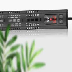 Aquarium submersible heater - LCD display - adjustable - constant temperature controlAquarium