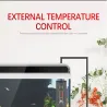 Aquarium submersible heater - LCD display - adjustable - constant temperature controlAquarium
