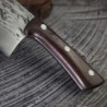 Carbon steel kitchen knife - butcher / kitchen chef knife - melted designSteel