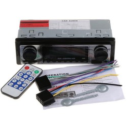 Bluetooth car radio - din 1 - 12V FM MP3 USB SD AUX stereo audioDin 1