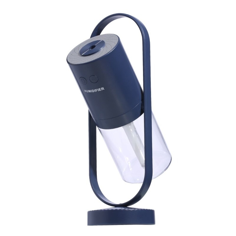 Ultrasonic air humidifier - 360 degree rotation mist spray - with LED - 200 mlHumidifiers