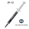 ZF-12 - thermal compound - conductive grease - silicone paste - heat sink - CPU GPU chipset cooling - 12W/mkCooling paste