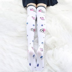 Japanese Halloween socks - knee socks - cows printClothing