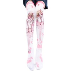 Halloween knee socks - girl - cat pawsHalloween & Party