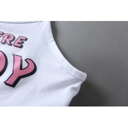 Sexy lingerie set - short top - knickers - COME HERE DADDY PLEASE letteringLingerie