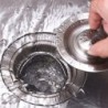 Kitchen sink drain strainer - anti-clogging filter - with handle - stainless steelSink strainers