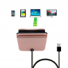 Universal charger - docking station - for smartphone with micro USB connectorChargers