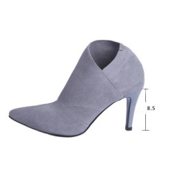 Slip on heeled ankle boots - pointed toeBoots