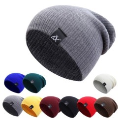 Knitted winter hat - unisex beanieHats & Caps