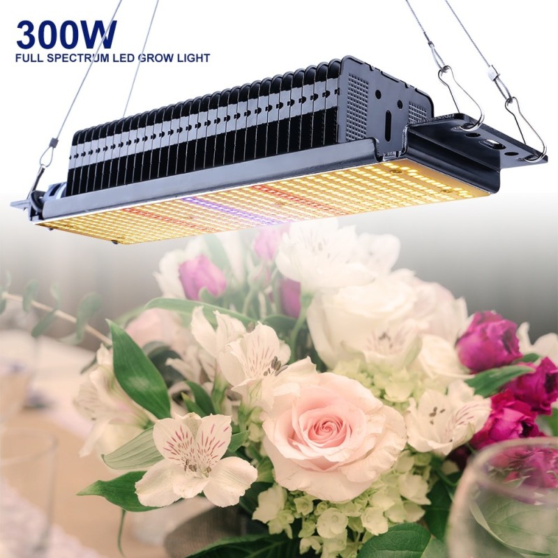 300W - 465 LED - grow light - panel - heat fins - phyto lamp - full spectrumGrow Lights