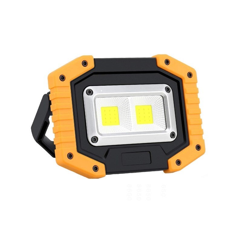 Portable COB LED floodlight - rotatable - 30 WFloodlights