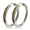 Wide big hoop earrings - 70mmEarrings