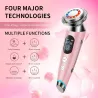 Electric face massager - skin rejuvenation - lifting - wrinkle removal - mesotherapy - electroporation - LEDSkin