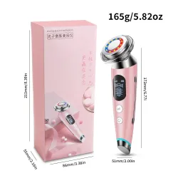 Electric face massager - skin rejuvenation - lifting - wrinkle removal - mesotherapy - electroporation - LEDSkin