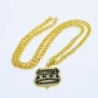 Gangsta - rap style gold necklaceNecklaces