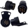 7 to 13 Pin socket adapter - trailer wiring connector - waterproof - 12VDiagnosis