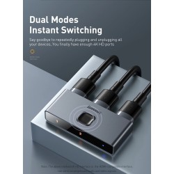 Baseus - 4K HD switcher - bidirectional adapter - splitter - converter - for PS4 TV Box PCSplitters