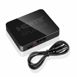 4K HDMI splitter - full HD - 1080P - 1 in 2 out amplifier - dual display - for HDTV DVD PS3 XboxHDMI Switch