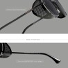 KINGSEVEN - retro round sunglasses - steampunk style - hollow out flip frameSunglasses