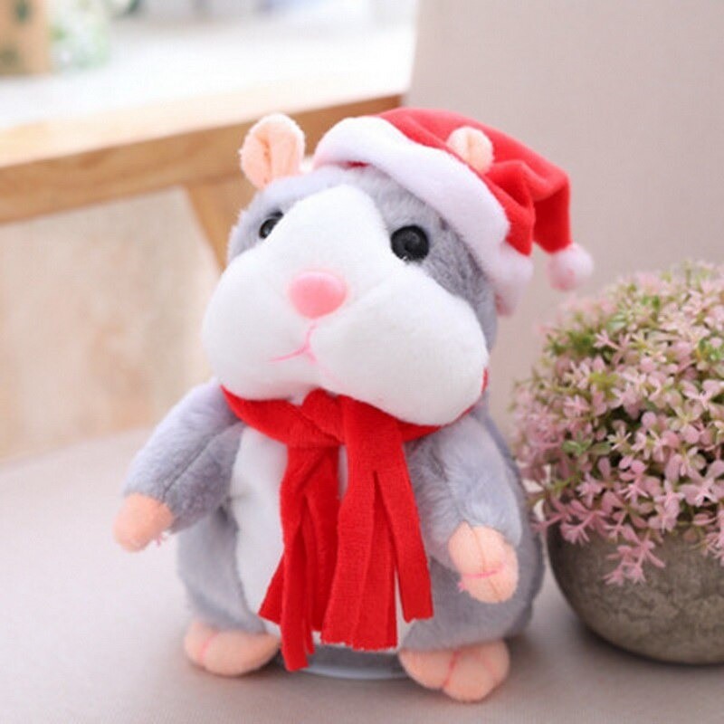 Christmas talking hamster - plush toyCuddly toys