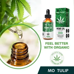 2000 mg MO TULIP - organic herbal seed oil - pain relief - stress - anxiety - massage oilMassage