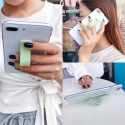 Universal phone holder - silicone wristband - finger ring grip - stickerHolders