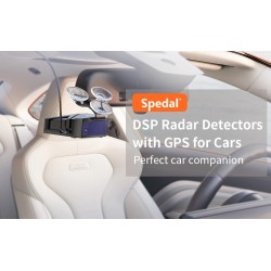 388T DSP - 2 in 1 laser radar detector - GPS - voice alertRadar detector