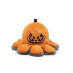 Reversible big spider - pumpkin - double-sided plush toyCuddly toys
