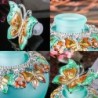 Vintage glass perfume bottle - crystal butterfly - 30mlPerfumes