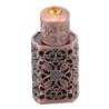 Retro metal perfume bottle - with crystal - Arabic style - 3mlPerfumes