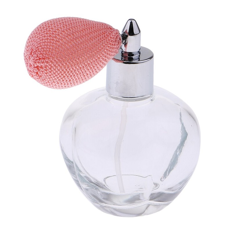 Transparent crystal perfume bottle - with atomizer - 100mlPerfumes