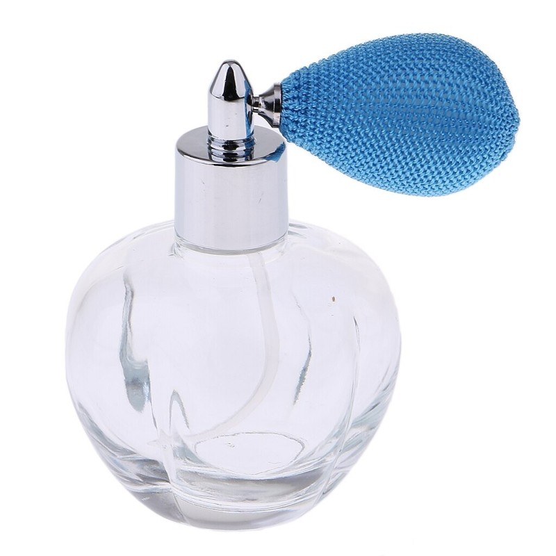 Transparent crystal perfume bottle - with atomizer - 100mlPerfumes