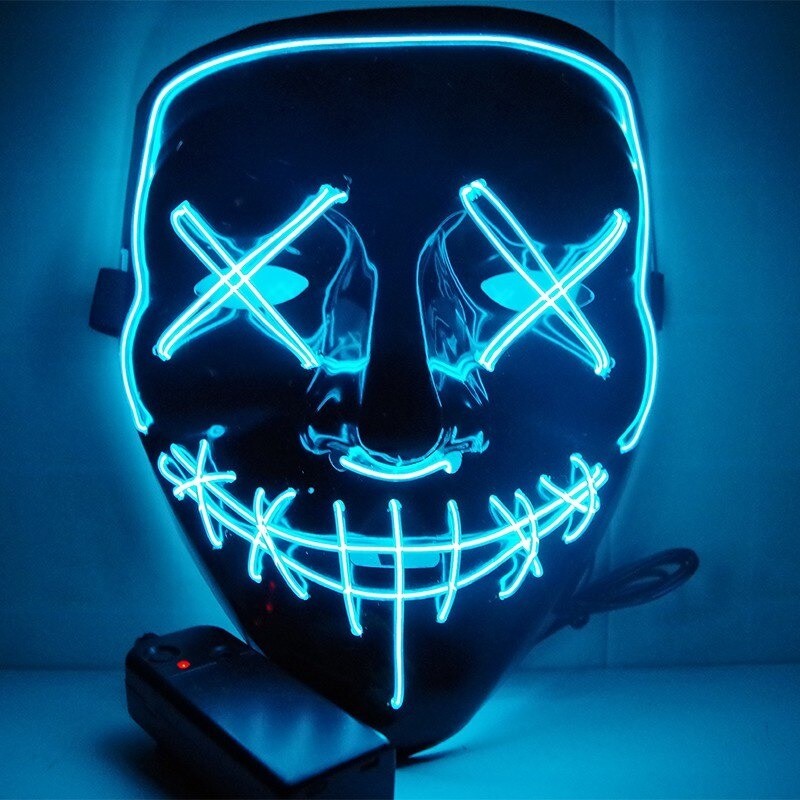 LED light-up - Halloween face maskMasks