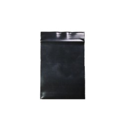 Reclosable plastic bags - pouches - heat sealing - black - 13 * 19 cm - 100 piecesStorage Bags
