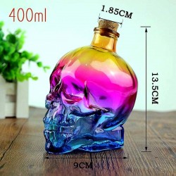 Crystal head skull - decanter for vodka & wine - 180ml - 400ml - 750mlBar supply