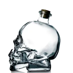 Crystal head skull - decanter for vodka & wine - 180ml - 400ml - 750mlBar supply