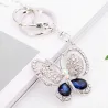 Crystal butterfly keychainKeyrings