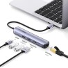 USB-C to HDMI - RJ45 - USB 3.0 - PD - HUB - multifunction adapterHubs