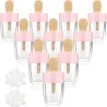 Empty transparent lip gloss containers - ice cream shape - 8 ml - 20 piecesLipsticks