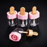 Empty transparent lip gloss containers - ice cream shape - 8 ml - 20 piecesLipsticks