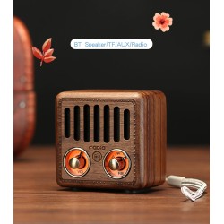 Retro wooden speaker - digital FM radio - BluetoothBluetooth speakers