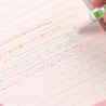 Roller pens - artistic highlighters - with patterns - stars - lines - clouds - hearts - 6 piecesPens & Pencils