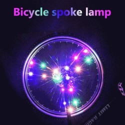 Bicycle spoke light - LED - waterproofBicycle