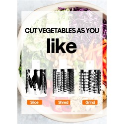 Manual vegetables / fruits slicer - cutter - graterMills - Grinders