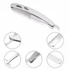 Barber razor - folding knife with 10 bladesShaving